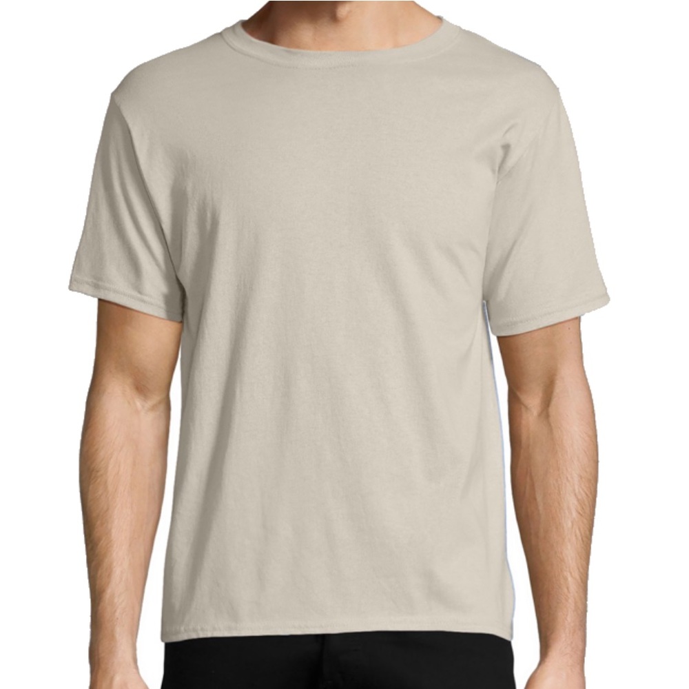 Hanes Ecosmart Short Sleeve Tee - Sand
